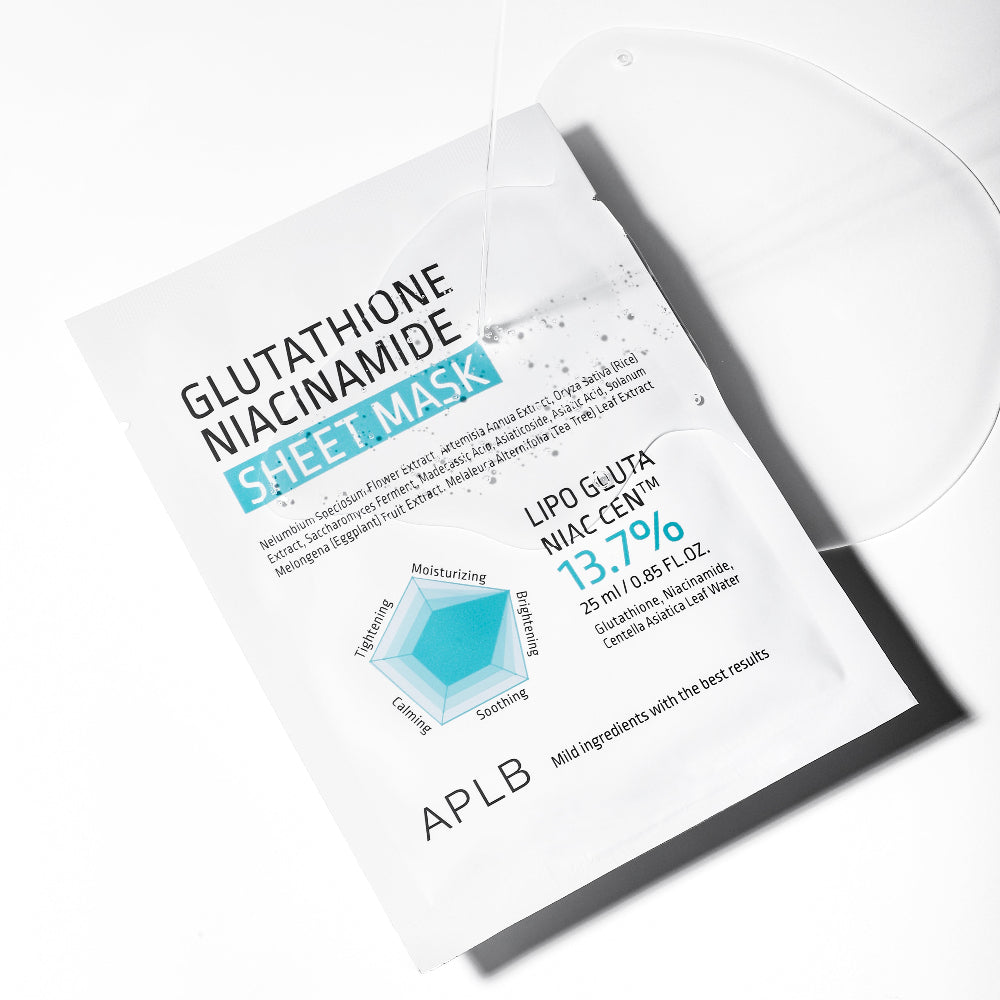 [APLB] Glutathione Niacinamide Sheet Mask