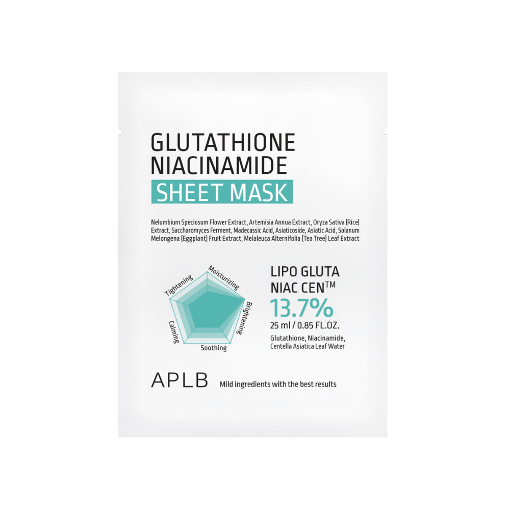 [APLB] Glutathione Niacinamide Sheet Mask