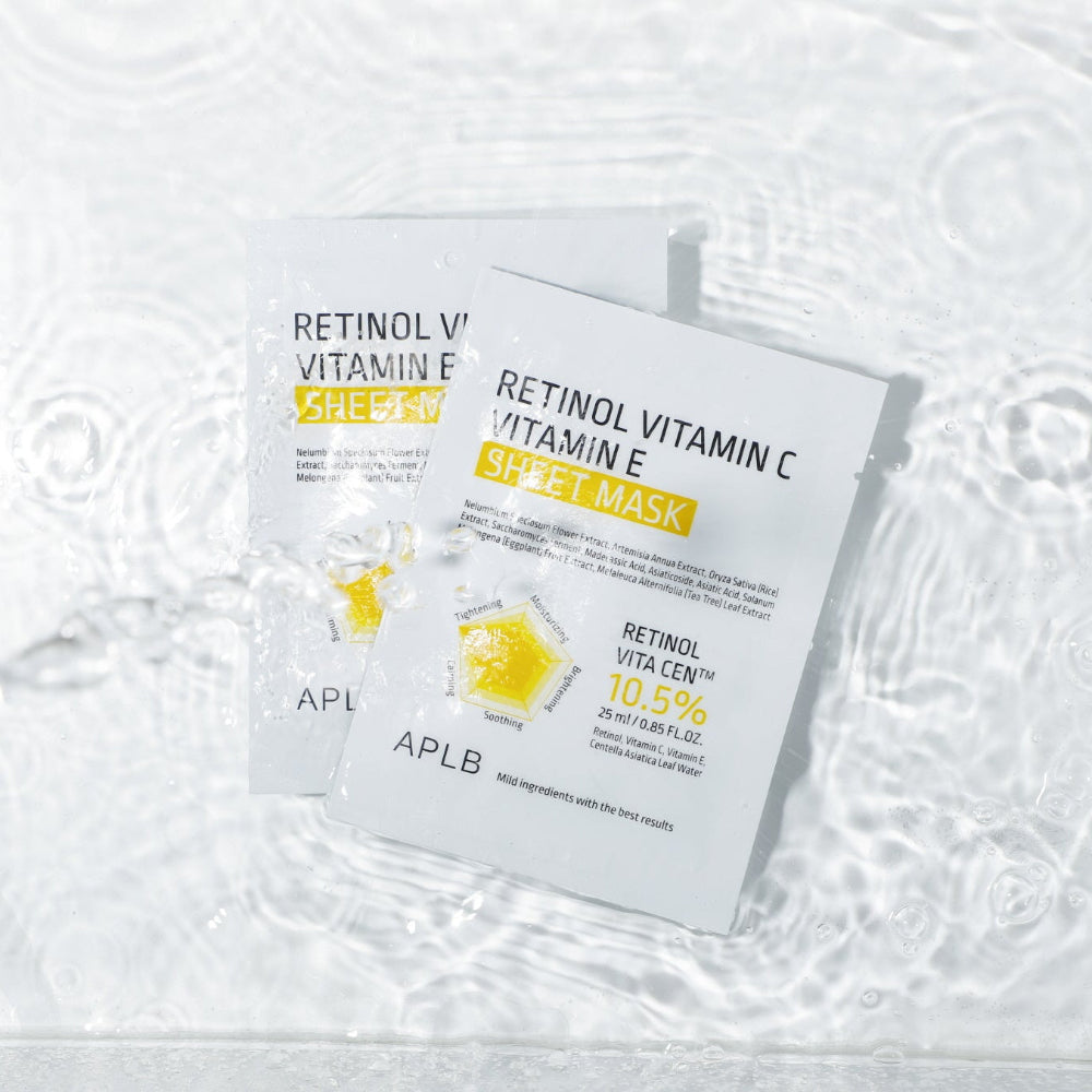 [APLB] Retinol Vitamin C Vitamin E Sheet Mask
