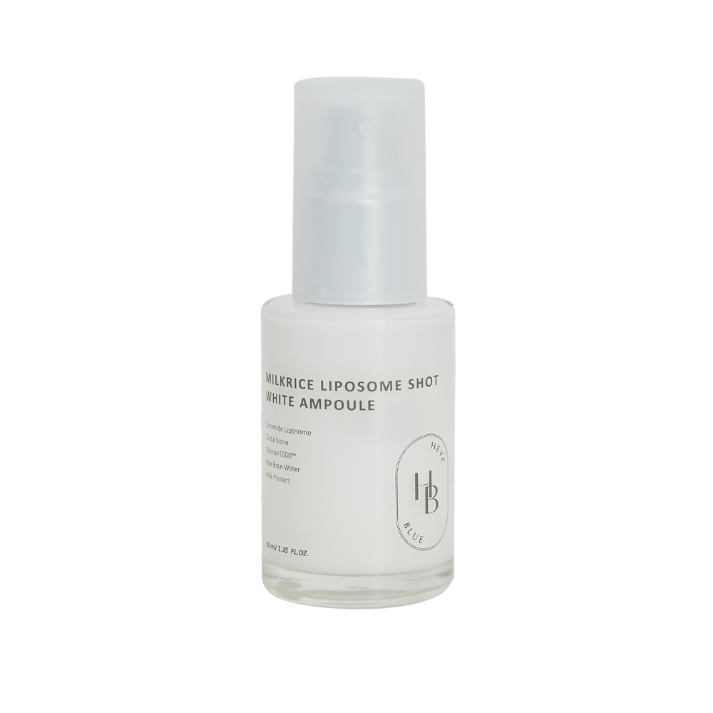 [HEVEBLUE] Milk Rice Liposome Shot White Ampoule
