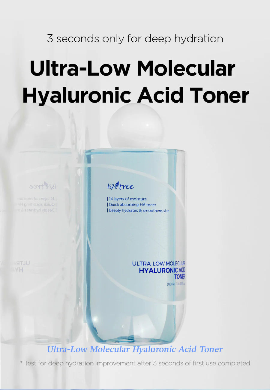 [Isntree] Ultra-Niedermolekularer Hyaluronsäure-Toner