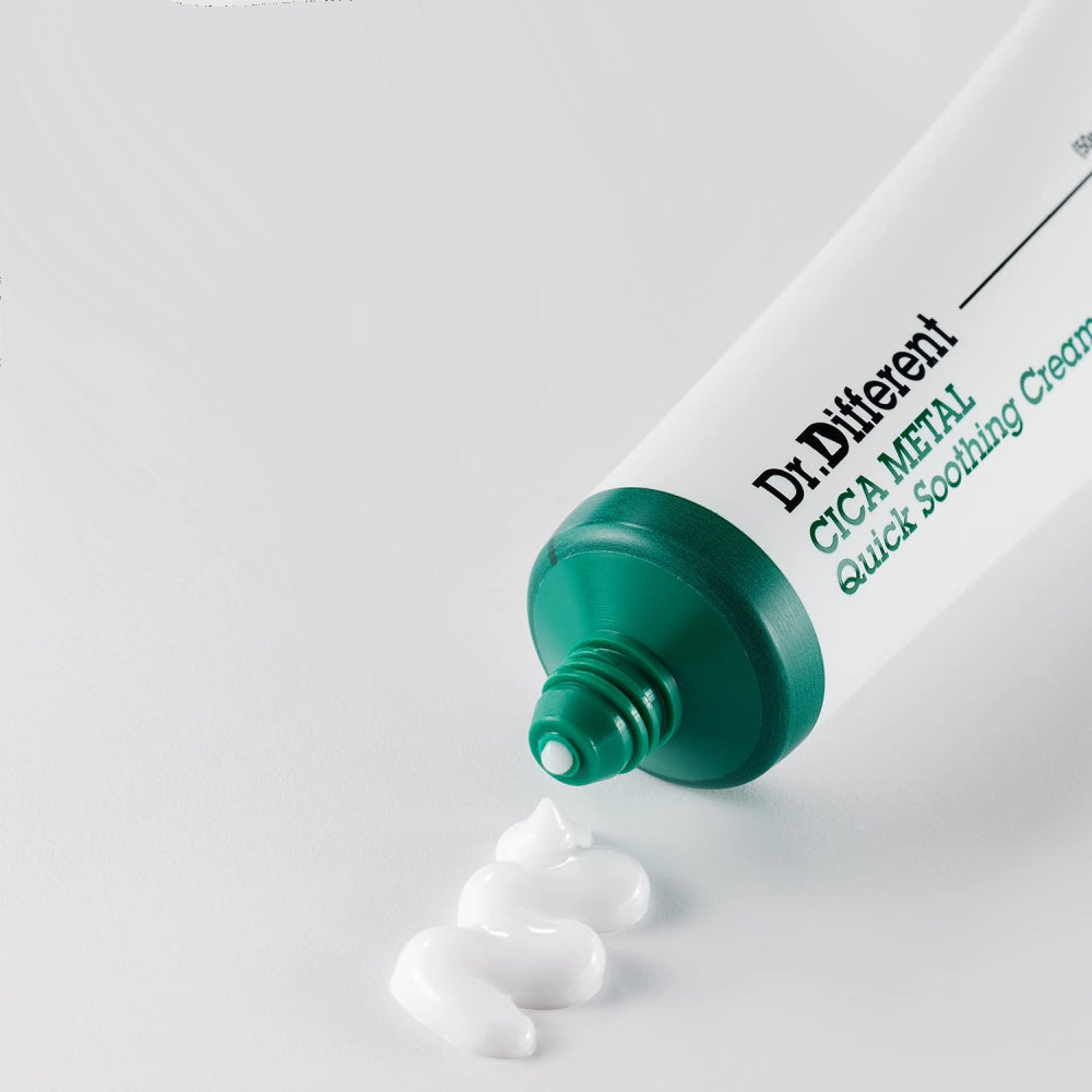 [Dr.Different] Cica Metal Quick Soothing Cream tekstuuri