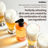 Kundal Beer Yeast Scalp Shampoo (Herb Mint)