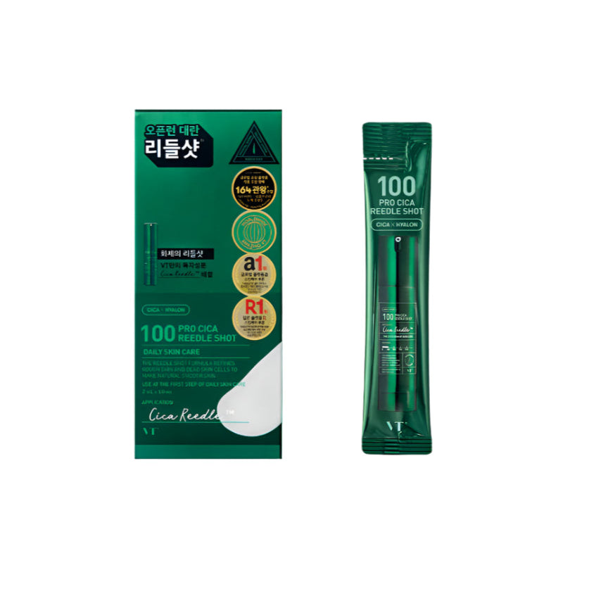 [VT Cosmetics] Pro Cica Reedle Shot 100 Stick Pouch (10pcs)
